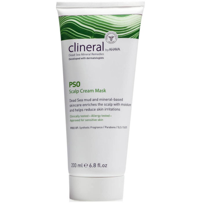 Clineral Pso, Anti-irritación, Después de la ducha, Mascarilla crema, Scalp, 200 ml