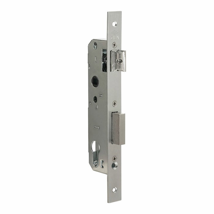 Cisa Cerradura de embutir New Fori con picaporte y palanca, acero zincado Cisa Cerradura de embutir New Fori con picaporte y palanca, acero zincado