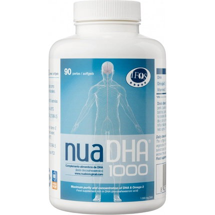 NUA BIOLOGICAL NuaDHA 1000, 90 perlas