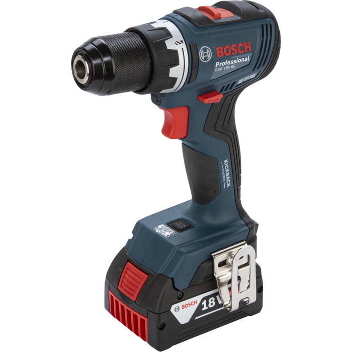 Bosch GSR 18V-65 Cordless Drill Driver con 2x 5,0Ah
