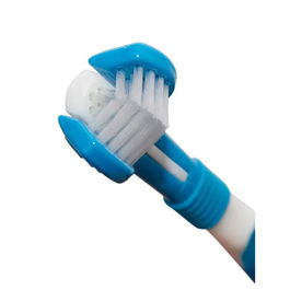 Stangest Cepillo Dental Difresh Triple Cabezal para Perros y Gatos 1 Unidad