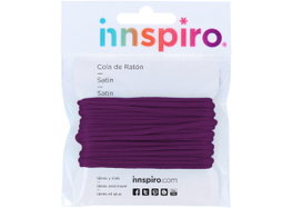 Innspiro Cordón cola de ratón morado 2mm 5m