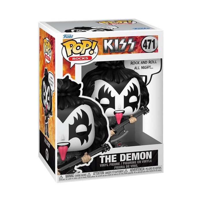 Funko Figura POP! Rocks Kiss The Demon (R&R All Night) Funko Figura POP! Rocks Kiss The Demon (R&R All Night)