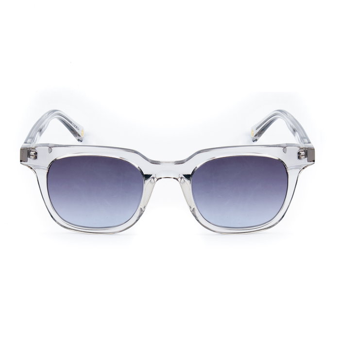 Belstaff BOORMAN-S029 Gafas de sol de acetato transparente con cristal gris