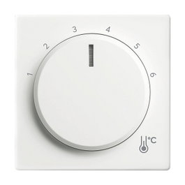BUSCH-JAEGER 1794 R-84 Placa de cubierta central de temperatura redonda