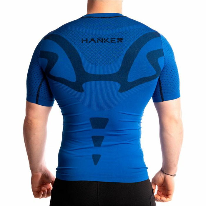 Camiseta de Manga Corta Hombre Hanker Azul Camiseta de Manga Corta Hombre Hanker Azul
