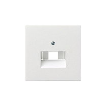 GIRA 0270112 Abdeckung UAE/IAE/ISDN Flächenschalter reinweiß