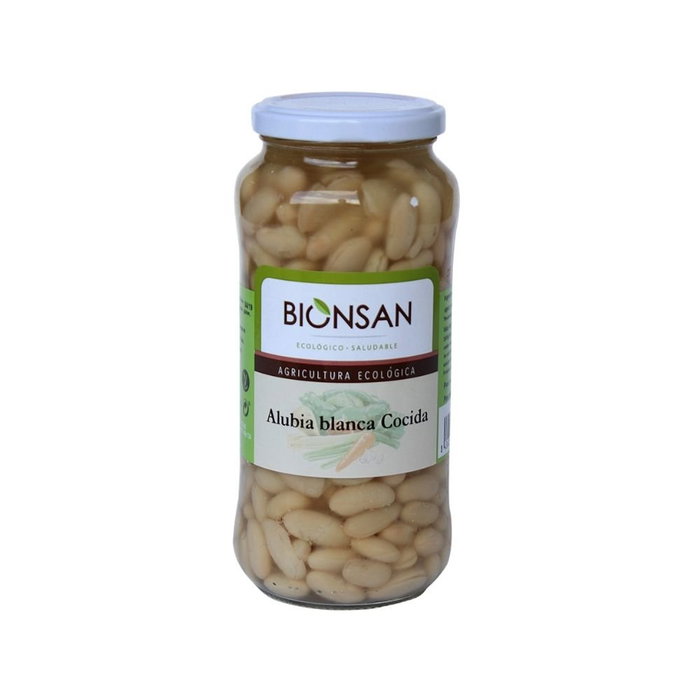 BIONSAN Alubias Blancas Cocidas ECO 400g