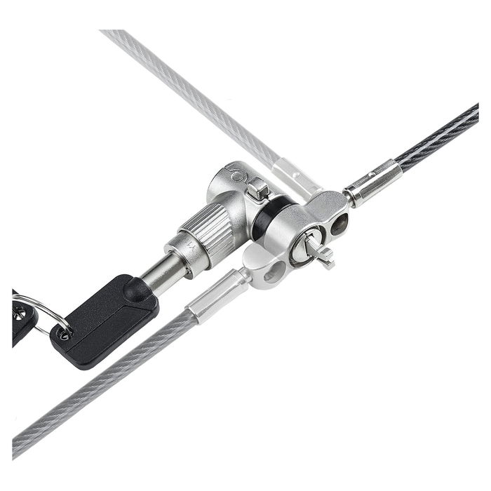 StarTech Bloqueo de Seguridad Universal para Portátil 3 en 1 - Solución de Anclaje para PC