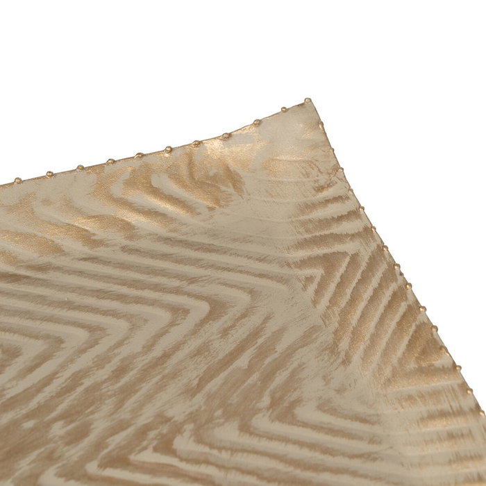 Ixia Bandeja Oro-beige Metal 26 x 26 x 2 cm Ixia Bandeja Oro-beige Metal 26 x 26 x 2 cm