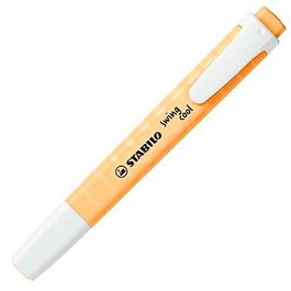 Stabilo Rotulador Fluorescente Swing Cool Pastel Naranja Pálido con Clip y Tecnología Anti-Secado