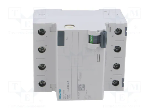 SIEMENS 5SV4644-0 Interruptor diferencial 40A 300mA 3+N