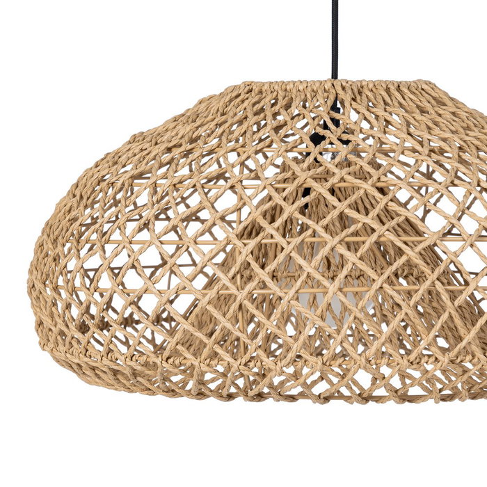 Lámpara Techo Natural Cuerda de Papel 45 X 45 X 22 cm