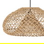 Lámpara Techo Natural Cuerda de Papel 45 X 45 X 22 cm