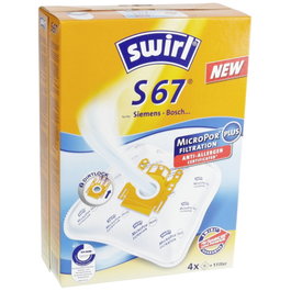 Melitta Swirl S 67 AirSpace MicroPor Plus (4 bolsas + 1 filtro)