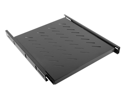 LANBERG AK-1007-B Estantería Ajustable Negro 60 kg 48,3 cm (19")