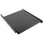 Lanberg AK-1007-B Estantería ajustable de 1U Negro