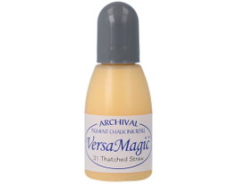 Tsukineko Tinta VERSAMAGIC color paja efecto tiza recarga 20ml