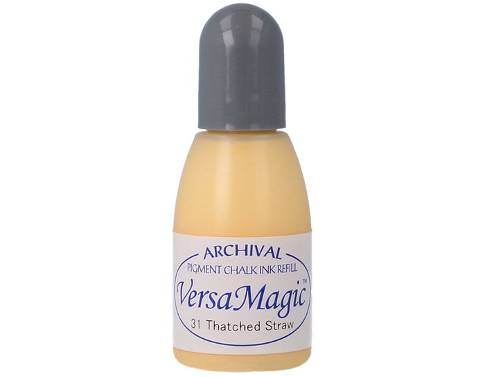 Tsukineko Tinta VERSAMAGIC color paja efecto tiza recarga 20ml Tsukineko Tinta VERSAMAGIC color paja efecto tiza recarga 20ml