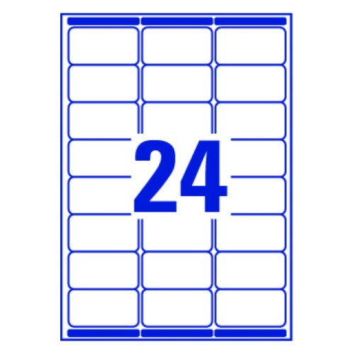 Avery L7159-15 Etiqueta Autoadhesiva Blanca 6,35 x 3,39 cm 360 Piezas