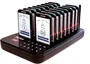 Avpos AVP-AC-T16 Avisador de clientes con 16 localizadores y base de carga, Negro
