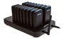 Avpos AVP-AC-T16 Avisador de clientes con 16 localizadores y base de carga, Negro