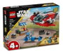LEGO 75384 Star Wars El Halcón de Fuego Carmesí con Moto Speeder y Minifiguras