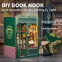 Maqueta Book Nook Owl Bookstore 17 x 12 cm