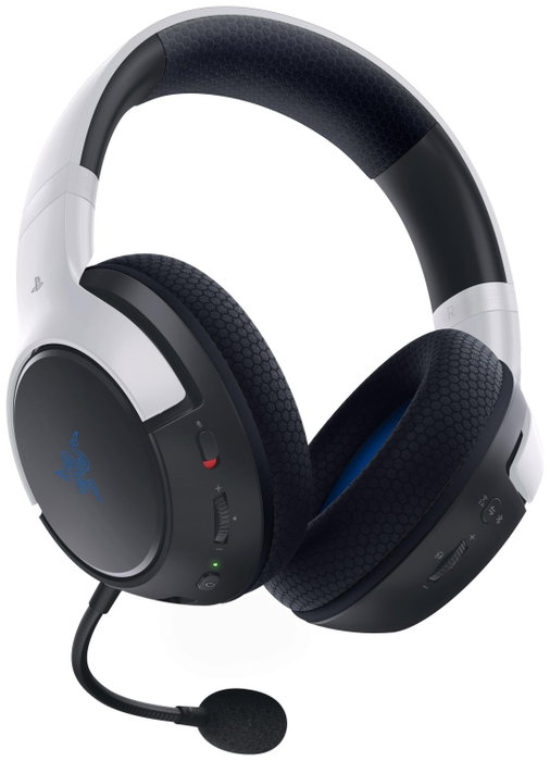 Razer Kaira for Playstation 5 Blanco/Negro inalámbricos con micrófono Razer Kaira for Playstation 5 Blanco/Negro inalámbricos con micrófono