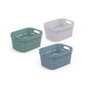 Mondex Cesto para ropa multiusos 4,9 l, colores surtidos, 23,5 x 17,5 x 12 cm