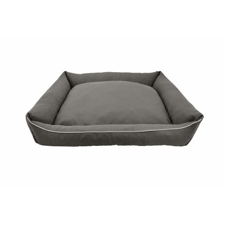 Nayeco Cama Cuna Desenfundable para Perro o Gato Gris - 90x70x21 cm
