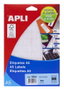 Apli Etiquetas Adhesivas Blancas 16x22mm Formato A5