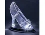 Wondee Lámpara Princesas Disney Cenicienta Forma Zapato de Cristal 3D Iluminación Mágica 19 cm