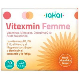 SAKAI Vitexmin Femme 30 Cápsulas