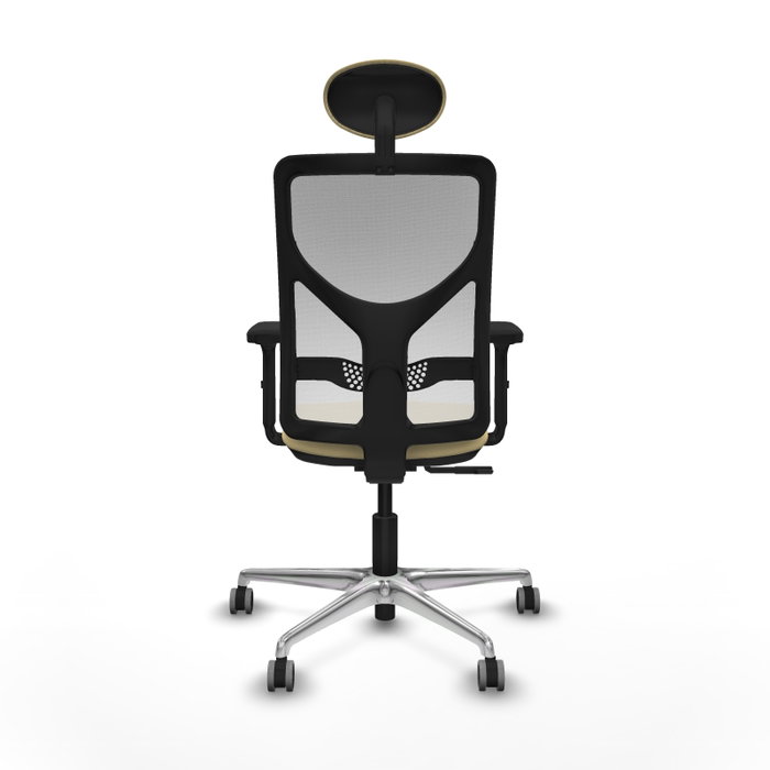 PIQUERAS Y CRESPO Silla de oficina Motilla con mecanismo Sincro, Crema y Blanco PIQUERAS Y CRESPO Silla de oficina Motilla con mecanismo Sincro, Crema y Blanco