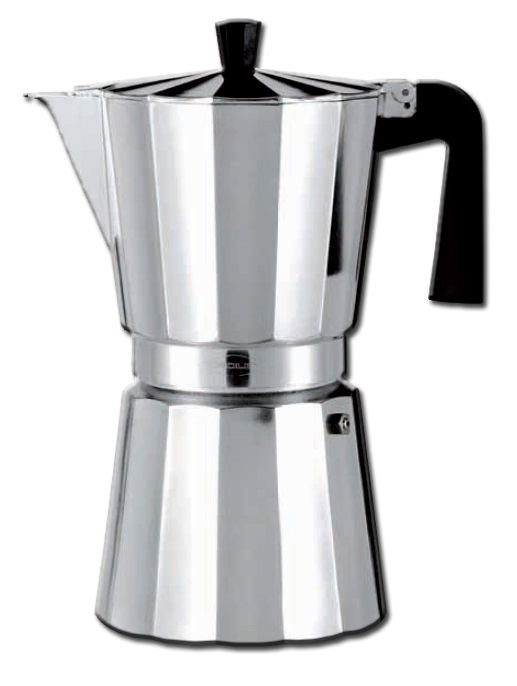 Oroley New Vitro Cafetera de Aluminio para 9 Tazas Oroley New Vitro Cafetera de Aluminio para 9 Tazas