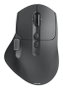 Hama WM-900 Ratón Ergonómico Vertical Multidispositivo Negro