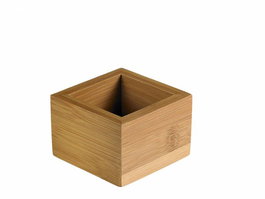 Leone Caja Buffet Bambú 7,7x7,7x5 cm