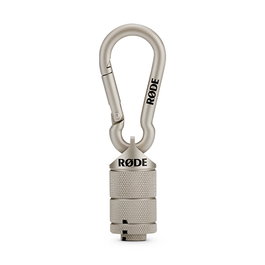RODE Kit Adaptadores Universales para Micrófono y Cámara con Mosquetón, Acero Inoxidable y Latón, Incluye 1/4, 3/8 y 5/8 Pulgadas