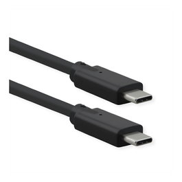 ROLINE Cable USB 3.2 Gen 2x2 USB C a USB C 1 m 20 Gbit/s 11.02.9071