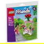 LEGO 30721 Friends Blumenstand mit Rosen (Polybag) - Puesto de Flores con Rosas, Juego de Construcción, 55 Piezas, para Niños y Niñas de 5 Años