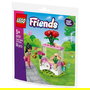 LEGO 30721 Friends Blumenstand mit Rosen (Polybag) - Puesto de Flores con Rosas, Juego de Construcción, 55 Piezas, para Niños y Niñas de 5 Años