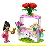 LEGO 30721 Friends Blumenstand mit Rosen (Polybag) - Puesto de Flores con Rosas, Juego de Construcción, 55 Piezas, para Niños y Niñas de 5 Años