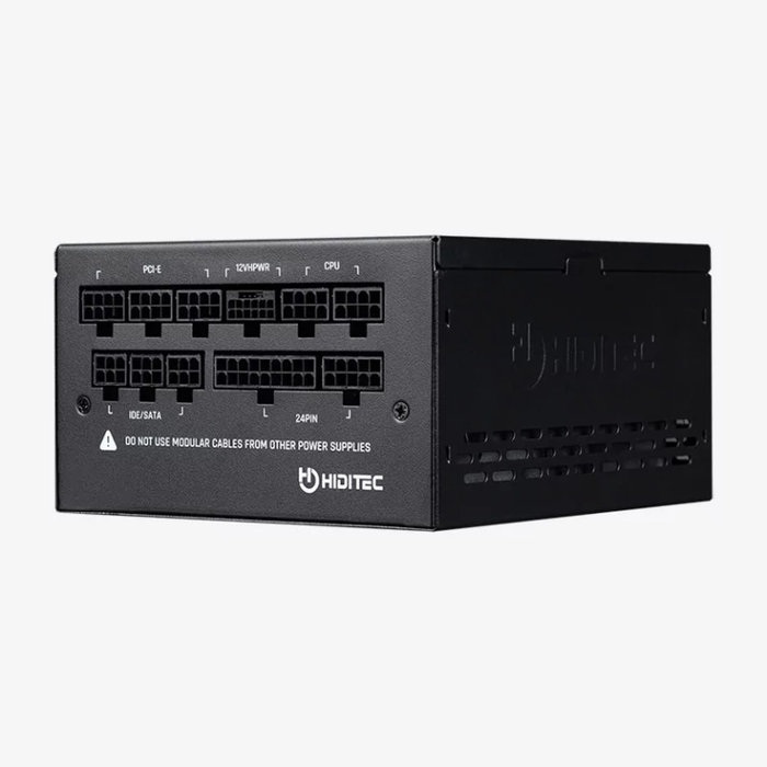 Hiditec GDX1050 v2 Fuente de Alimentación 1050W 80 PLUS Gold Full Modular ATX 3.0 PCIe 5.0 ATX Negra