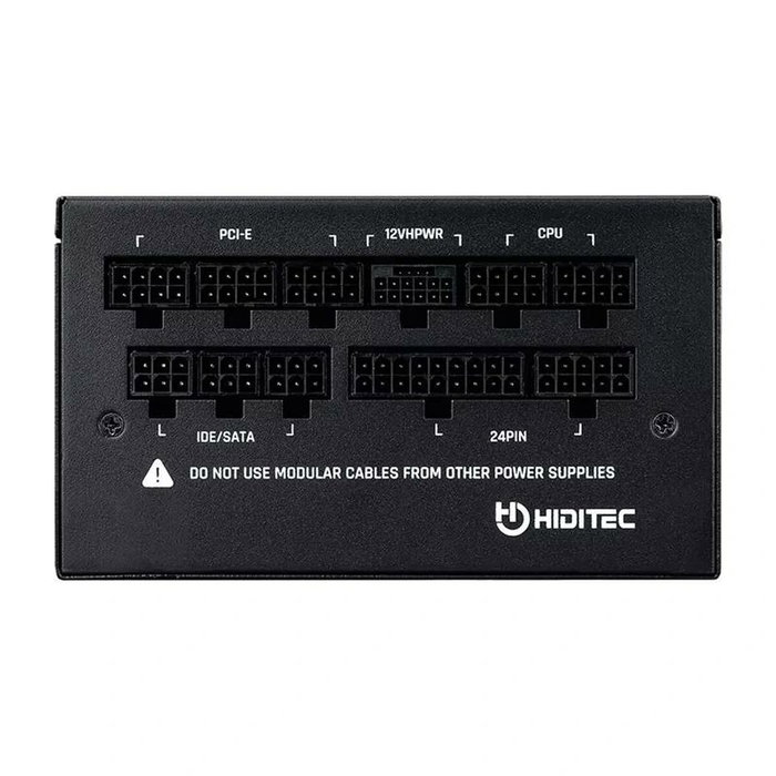 Hiditec GDX1050 v2 Fuente de Alimentación 1050 W ATX 3.0 PCIe 5.0 Negro