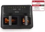 Hisense Freidora de aire doble cesta 11L Negro