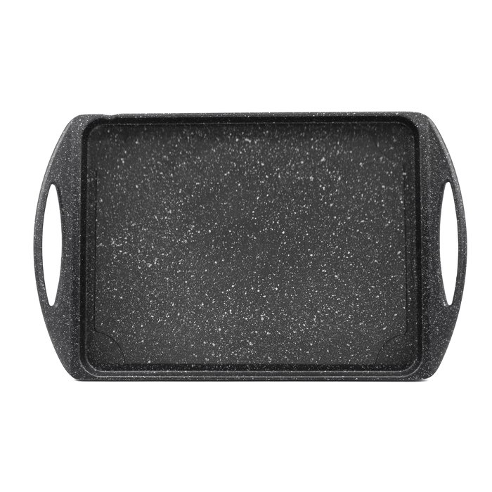 Quttin Parrilla Rectangular Lisa 42 x 27 x 5 cm (6 Unidades)