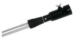 Alargador de aluminio extensible 113-200 cm con cazoleta para brochas y rodillos