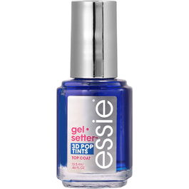 Gel Setter, Capa superior, Laca de uñas fortalecedora, Azul, 13.5 ml