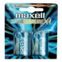 Maxell Pilas Alcalinas C LR14 Pack de 2 unidades